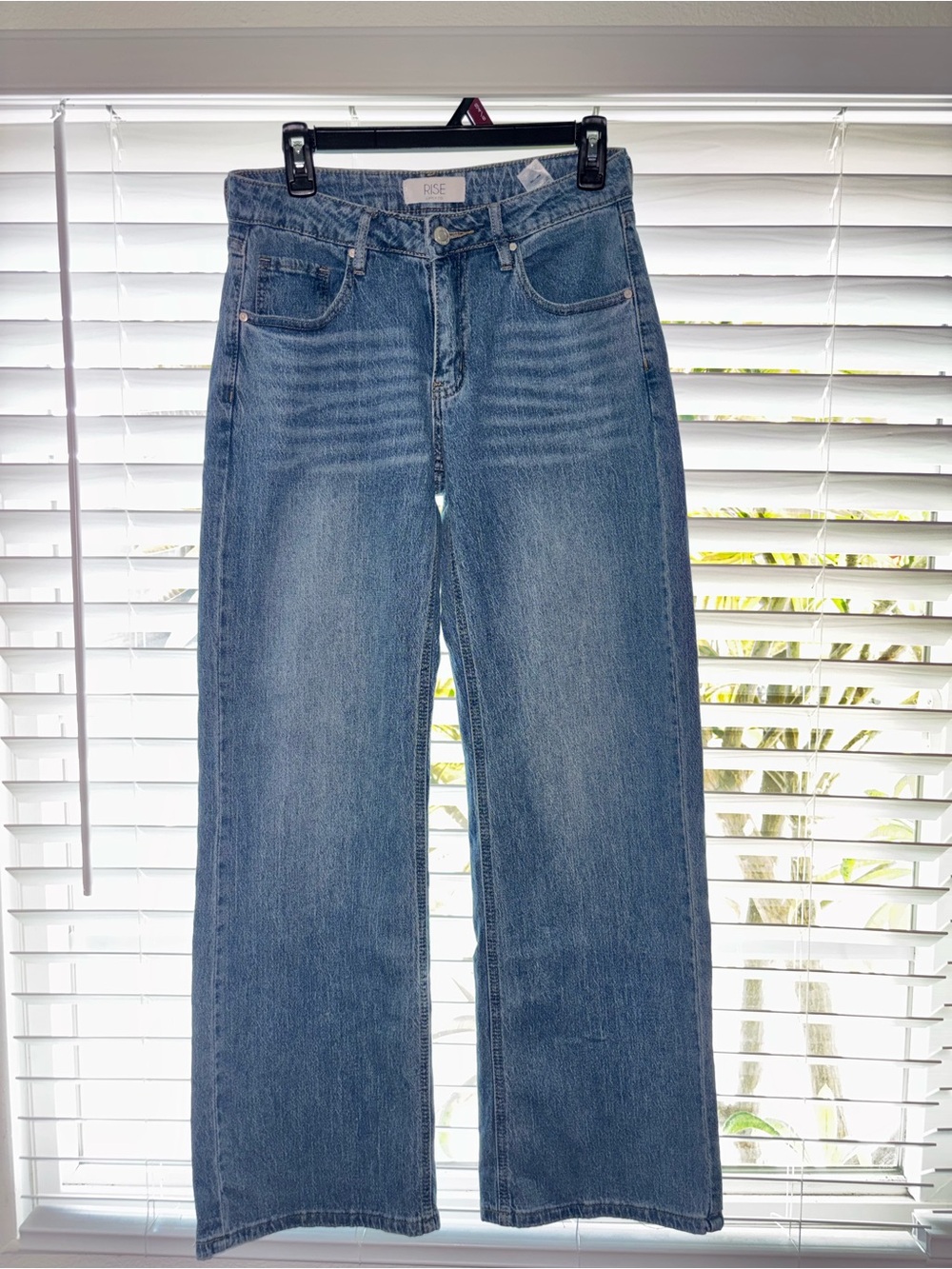 Low- rise Wide Leg Women’s Jeans - Blue